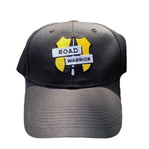 💙 NWOT Pilot Flying J “Road Warrior” Trucker Hat – Black Embroidered Cap